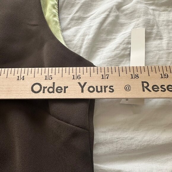 Amanda Smith Petites Brown Sleeveless Sheath Dress Size 8P Preppy Old Money NWT - Picture 7 of 8